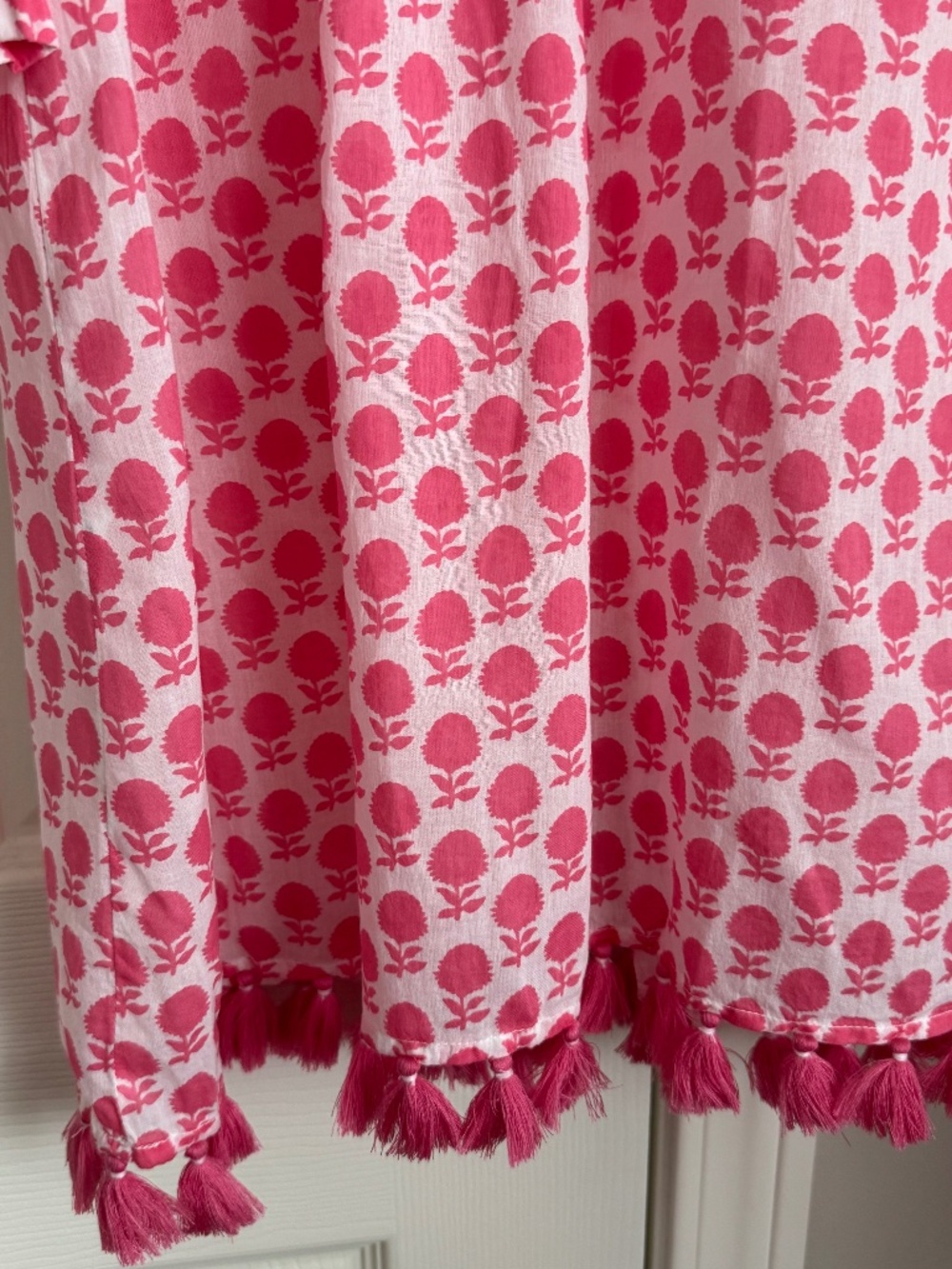 NEW ROBERTA ROLLER RABBIT, LAURE SERAFINA TUNIC WITH TASSELS!! - Picture 2 of 7
